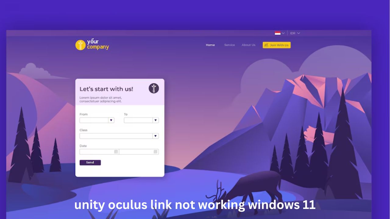 Unity Oculus Link Not Working on Windows 11